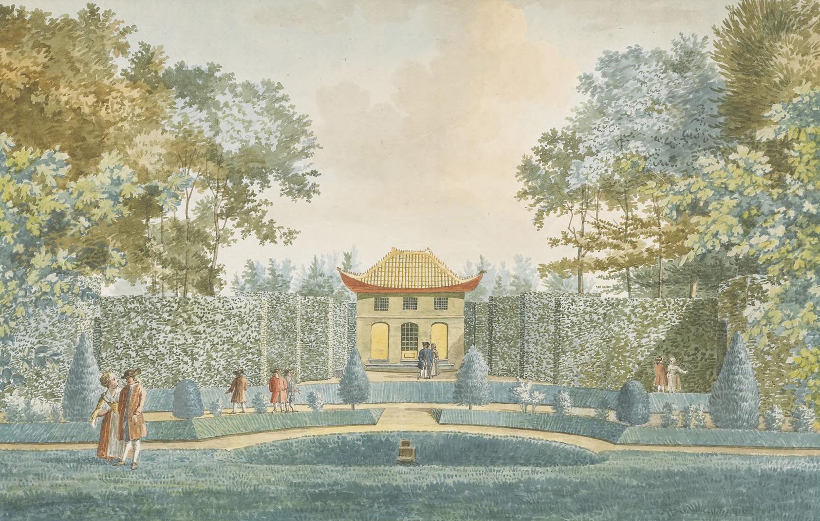 ZI-II-0109c, Chinese tempel op St. Jan ten Heere.